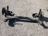 Rear axle beam 