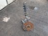Front wheel hub spindle knuckle 