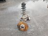 Front wheel hub spindle knuckle 