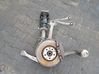 Front wheel hub spindle knuckle 4G0407241A