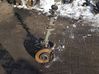 Front wheel hub spindle knuckle 