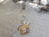 Front wheel hub spindle knuckle 