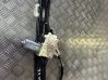 Rear door window regulator with motor 7166381
