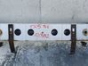 Rear bumper support beam 