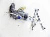 Rear door window regulator with motor 