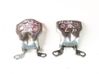 Front door hinge set 