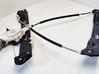 Front door window regulator with motor 6927028