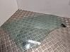 Front door window glass four-door 