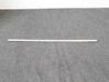 Rear door glass trim molding 