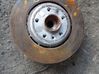 Front wheel hub spindle knuckle 