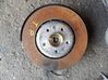 Rear wheel hub spindle/knuckle 