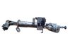 Steering wheel axle 