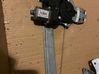 Rear door window regulator with motor 128000772