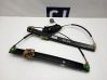 Front door window regulator with motor 8R0837462G