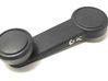 Rear door window winding handle 93BBF23342AD