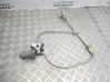Front door window regulator with motor 