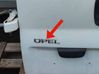 Manufacturers badge/model letters 
