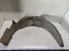 Front wheel arch liner splash guards 