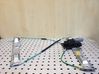 Front door window regulator with motor 541613212
