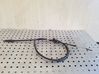 Handbrake/parking brake wiring cable 4A0609721C