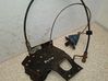 Spare wheel mounting bracket 
