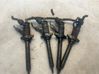 Fuel injectors set 0445110297