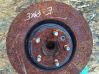 Front wheel hub spindle knuckle 