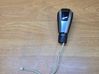 Gear lever shifter trim leather/knob 