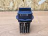 Heater blower motor/fan resistor F7253002
