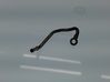 Turbo turbocharger oiling pipe/hose 
