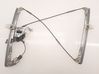 Front door window regulator with motor 