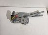Rear door window regulator with motor 4814118