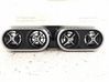 Dash center air vent grill 