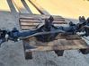 Rear axle beam with reductor 