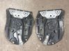 Mécanisme lève-vitre de porte arrière avec moteur 