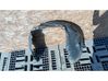 Front wheel arch liner splash guards 3B0809961F