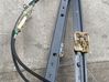 Rear door window regulator with motor 4L0839461A