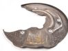 Front brake disc dust cover plate 31445101