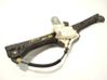 Rear window lifting mechanism without motor 7267691