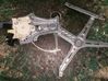El. lango pakėlimo mechanizmas be varikliuko 
