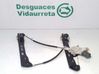 Regulador manual de la ventanilla delantera 
