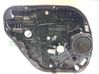 Rear window lifting mechanism without motor 
