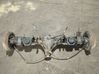 Rear axle beam with reductor 