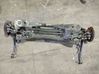 Rear axle beam with reductor 