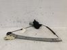 Front window lifting mechanism without motor 