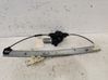 Rear window lifting mechanism without motor 