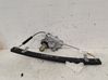 Rear window lifting mechanism without motor 