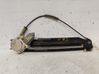 Rear window lifting mechanism without motor 