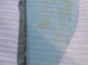 Front door window glass four-door 43R000981