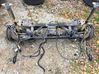 Rear axle beam 